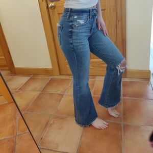 America Eagle Flare Stretch Jeans